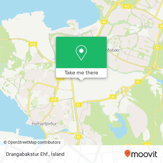 Mapa Drangabakstur Ehf.