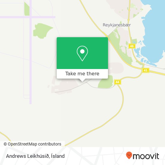 Andrews Leikhúsið map