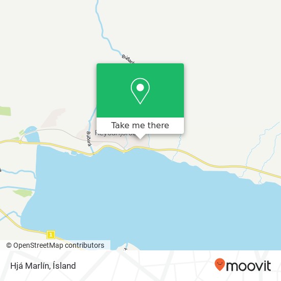 Hjá Marlín map