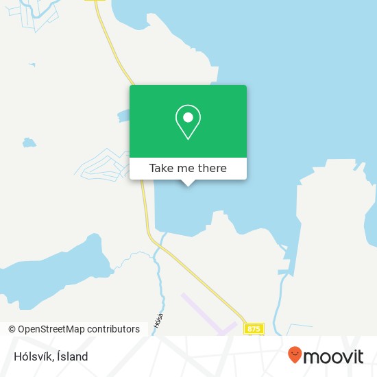 Mapa Hólsvík