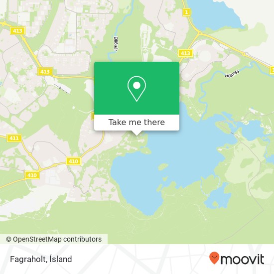 Mapa Fagraholt