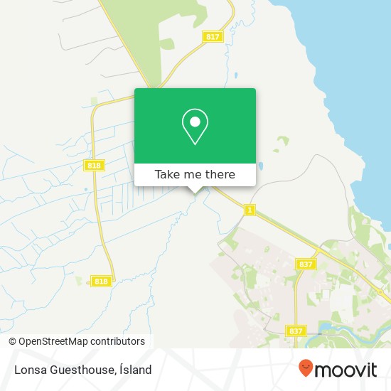 Lonsa Guesthouse map