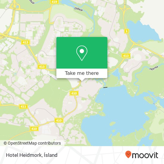 Hotel Heidmork map