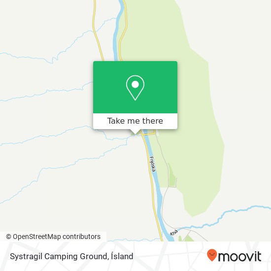 Systragil Camping Ground map