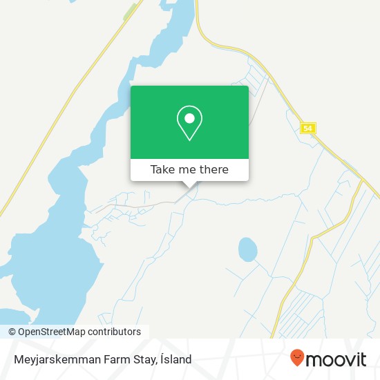 Meyjarskemman Farm Stay map
