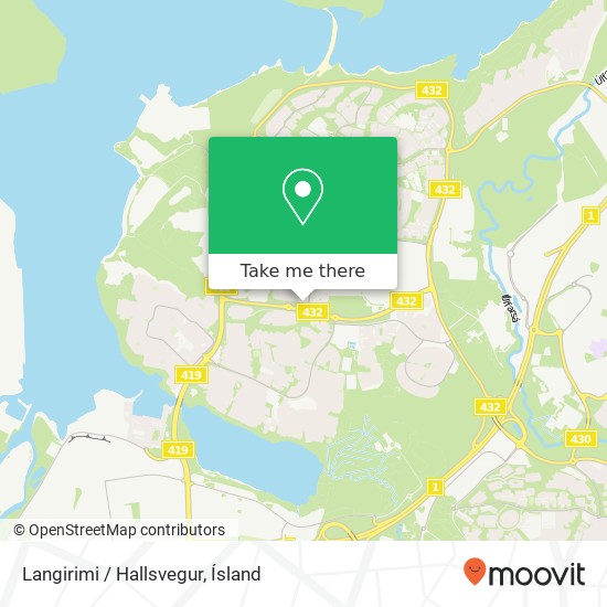 Langirimi / Hallsvegur map