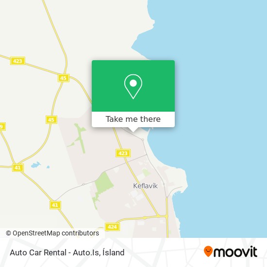 Auto Car Rental - Auto.Is map