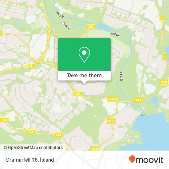 Drafnarfell 18 map