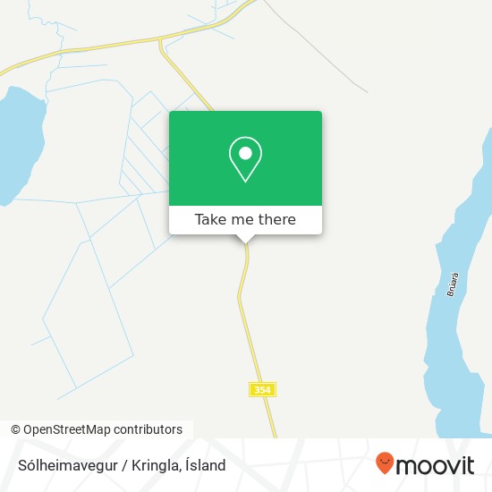 Sólheimavegur / Kringla map