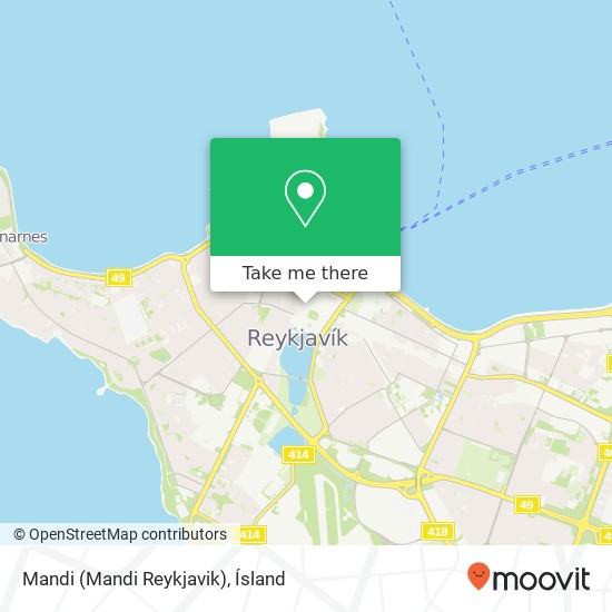 Mandi (Mandi Reykjavik) map