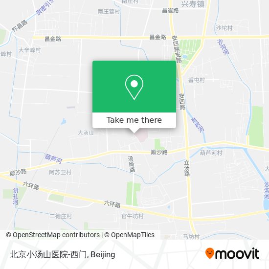 北京小汤山医院-西门 map