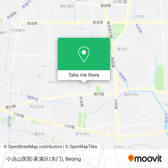 小汤山医院-家属区(东门) map