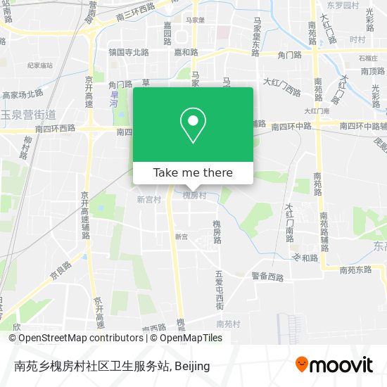 南苑乡槐房村社区卫生服务站 map