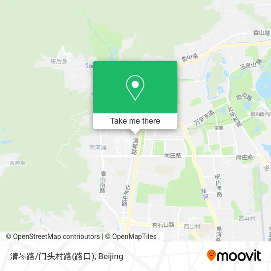 清琴路/门头村路(路口) map