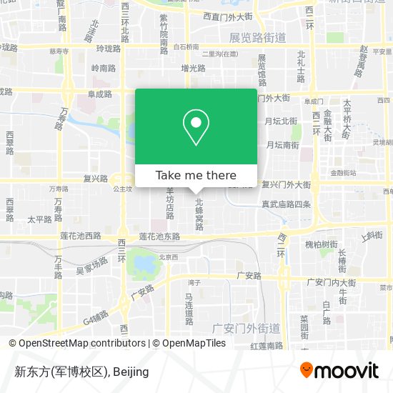 新东方(军博校区) map