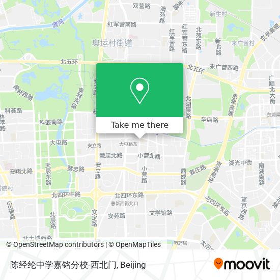陈经纶中学嘉铭分校-西北门 map