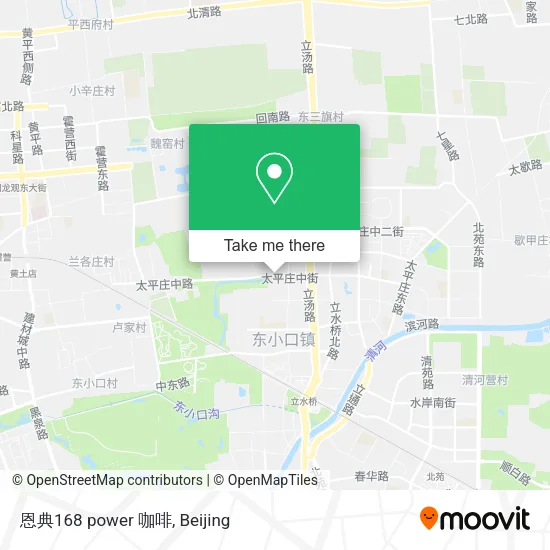 恩典168  power 咖啡 map