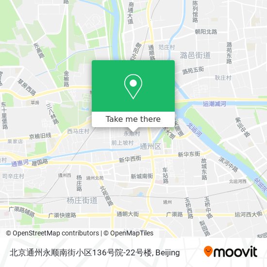 北京通州永顺南街小区136号院-22号楼 map