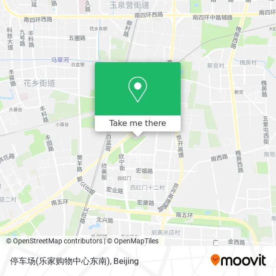 停车场(乐家购物中心东南) map