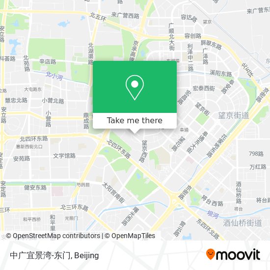 中广宜景湾-东门 map