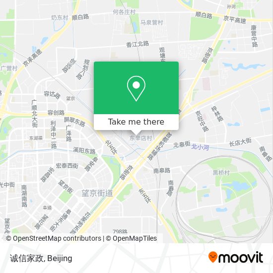 诚信家政 map