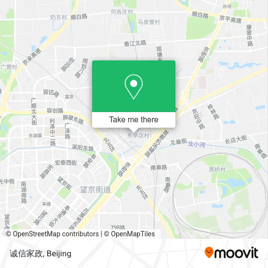 诚信家政 map