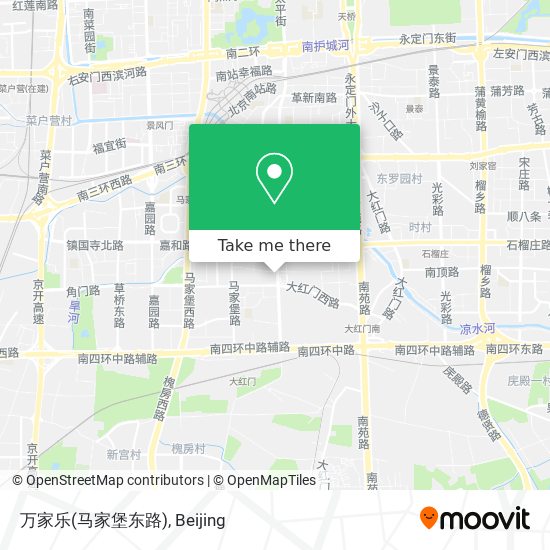 万家乐(马家堡东路) map