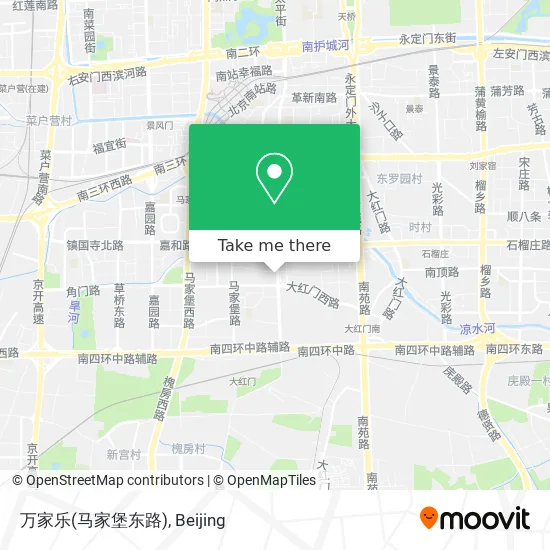 万家乐(马家堡东路) map