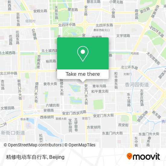 精修电动车自行车 map