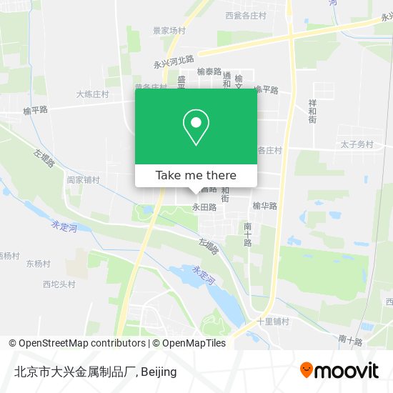 北京市大兴金属制品厂 map