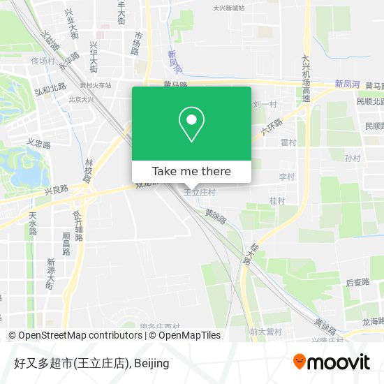 好又多超市(王立庄店) map