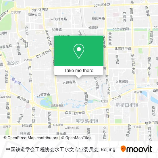 中国铁道学会工程协会水工水文专业委员会 map