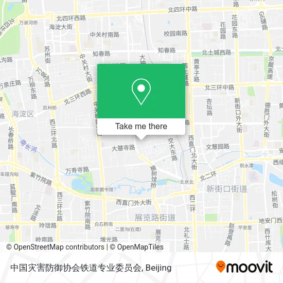 中国灾害防御协会铁道专业委员会 map