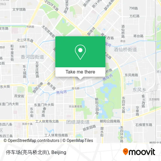 停车场(亮马桥北街) map