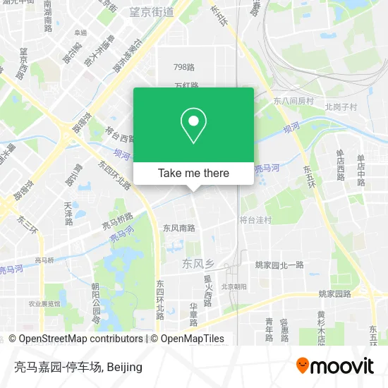 亮马嘉园-停车场 map