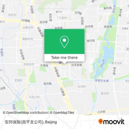 安邦保险(昌平支公司) map