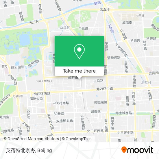 英蓓特北京办 map