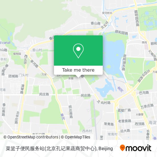 菜篮子便民服务站(北京孔记果蔬商贸中心) map