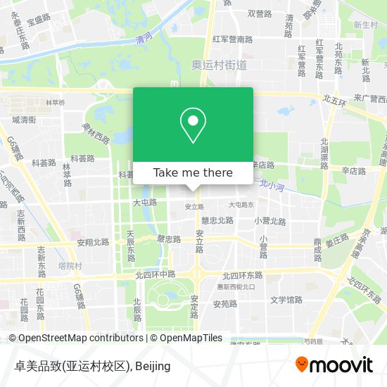 卓美品致(亚运村校区) map