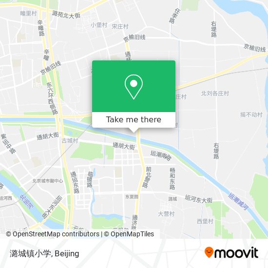 潞城镇小学 map