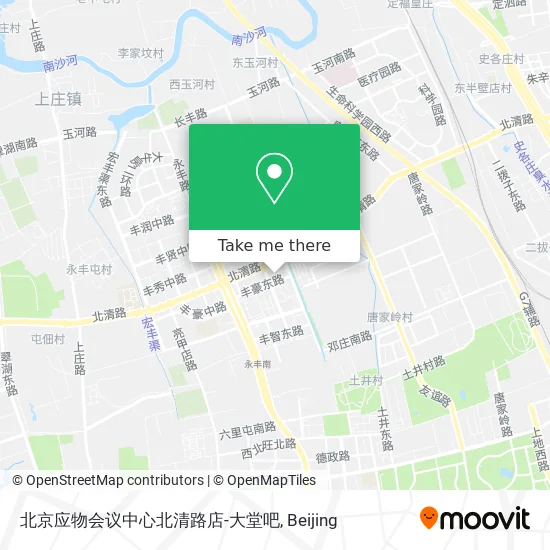 北京应物会议中心北清路店-大堂吧 map