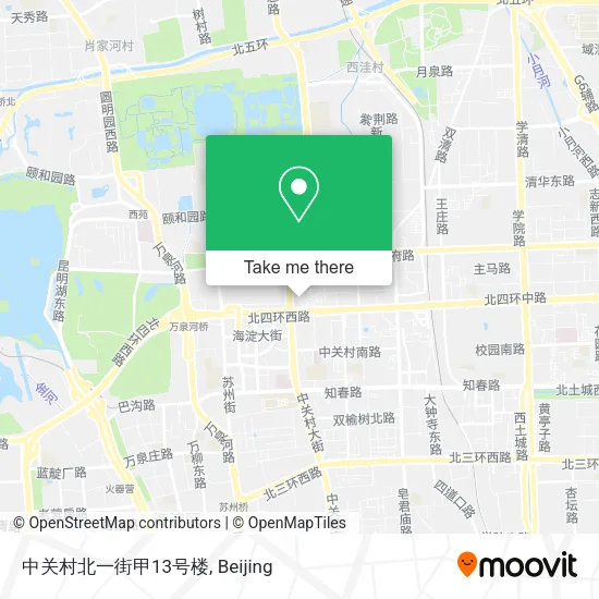 中关村北一街甲13号楼 map