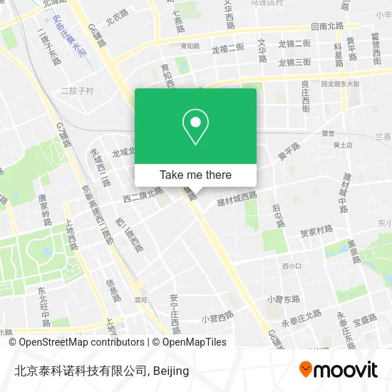 北京泰科诺科技有限公司 map