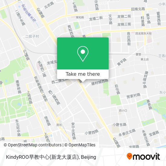 KindyROO早教中心(新龙大厦店) map