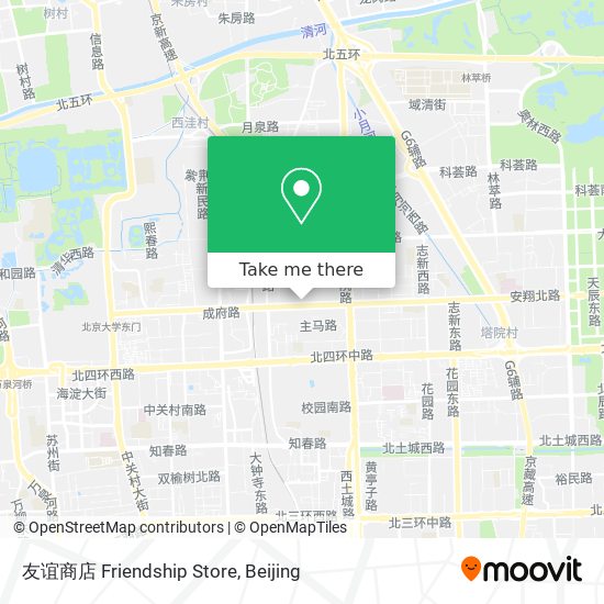 友谊商店 Friendship Store map