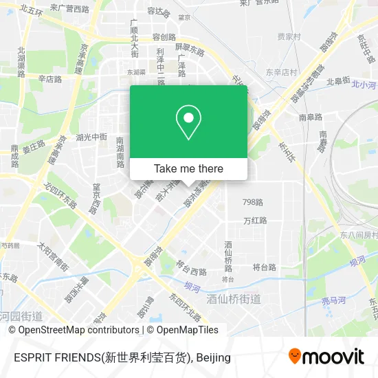 ESPRIT FRIENDS(新世界利莹百货) map