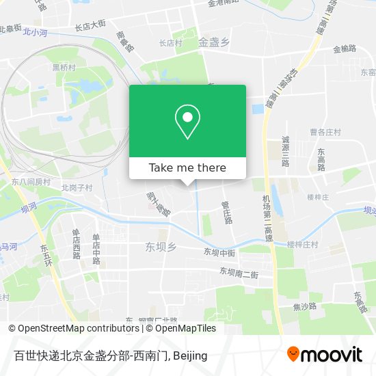 百世快递北京金盏分部-西南门 map
