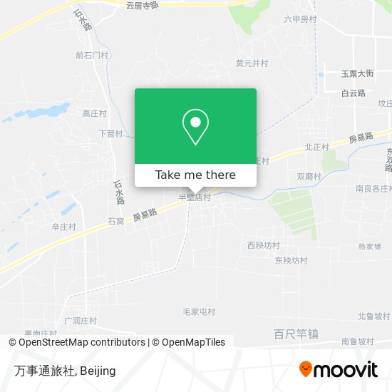 万事通旅社 map