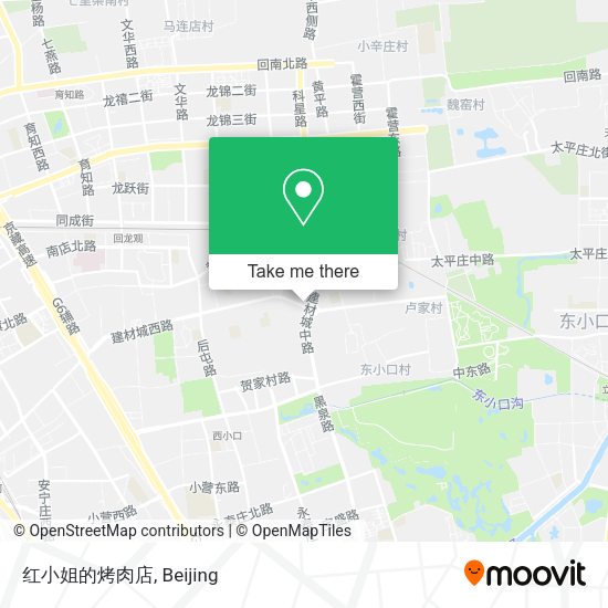 红小姐的烤肉店 map