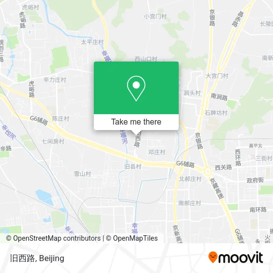 旧西路 map